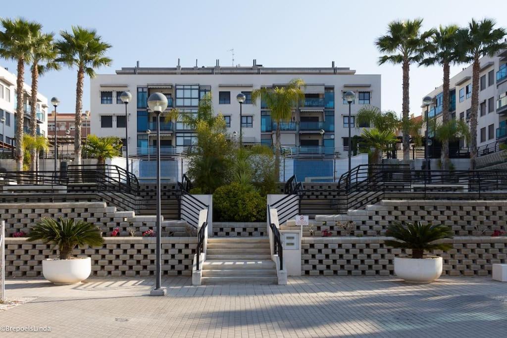 La Bahia - Gelijkvloers Appartement Santa Pola Exteriör bild